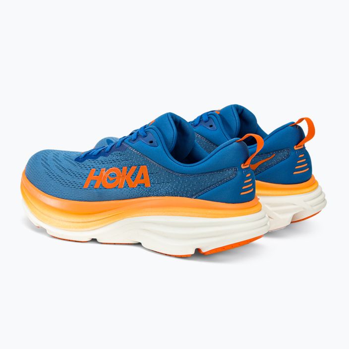 Pánska bežecká obuv HOKA Bondi 8 blue 1123202-CSVO 3