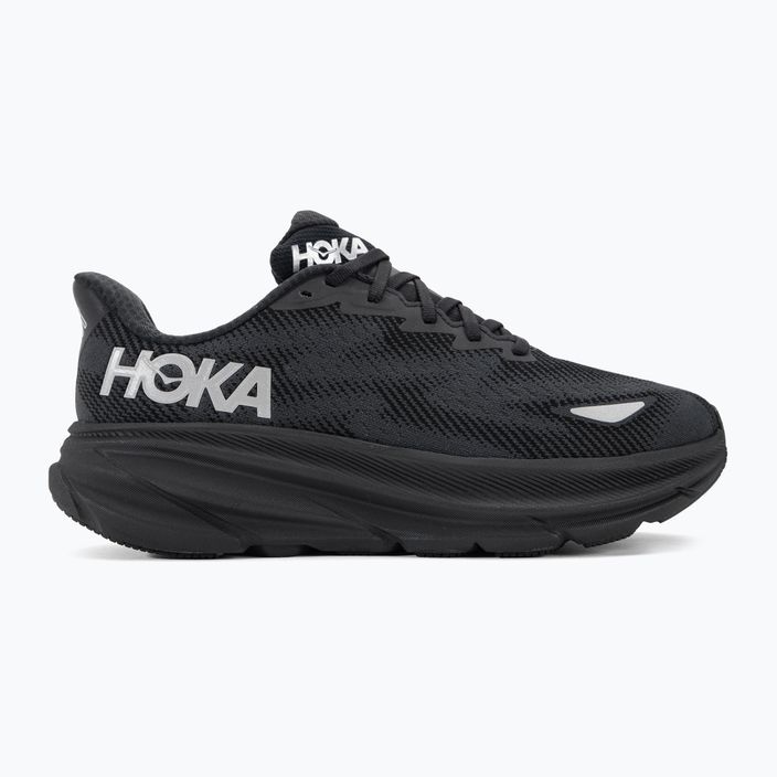 Pánska bežecká obuv HOKA Clifton 9 GTX black/black 2