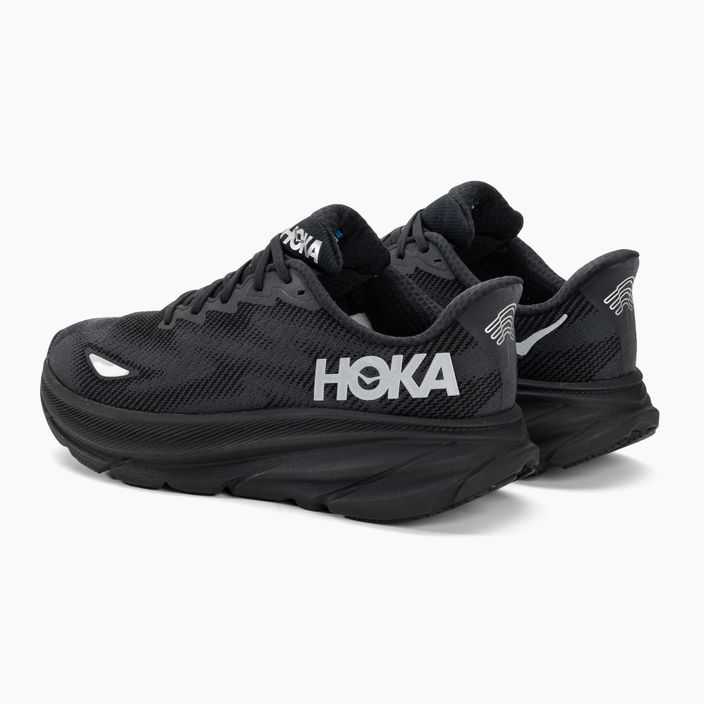 Pánska bežecká obuv HOKA Clifton 9 GTX black/black 3