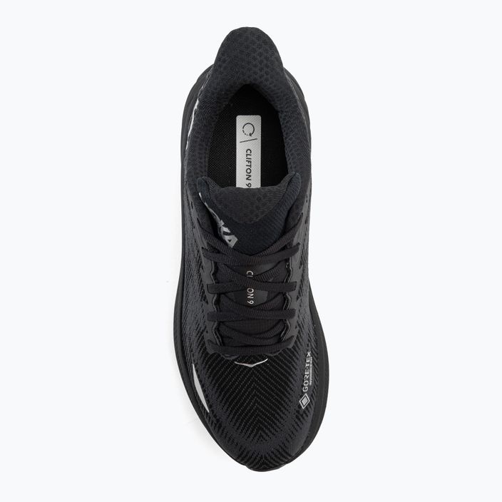 Pánska bežecká obuv HOKA Clifton 9 GTX black/black 6