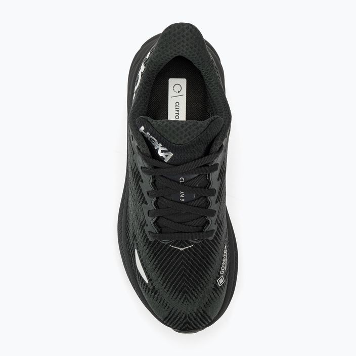 Dámska bežecká obuv HOKA Clifton 9 GTX black/black 5