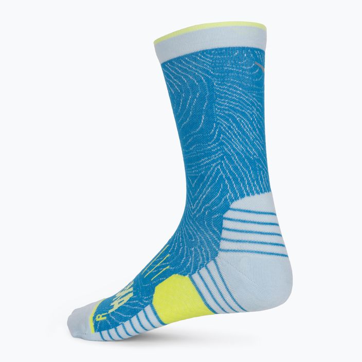 HOKA Crew Run Sock 3 páry diva blue/ice water/evening primrose bežecké ponožky 5