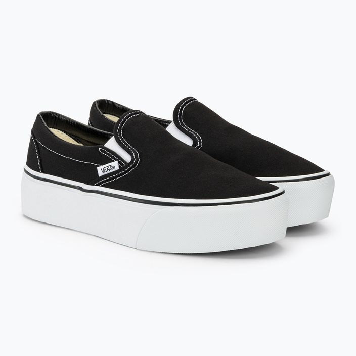 Tenisky Vans UA Classic Slip-On Stackform black/true white 4