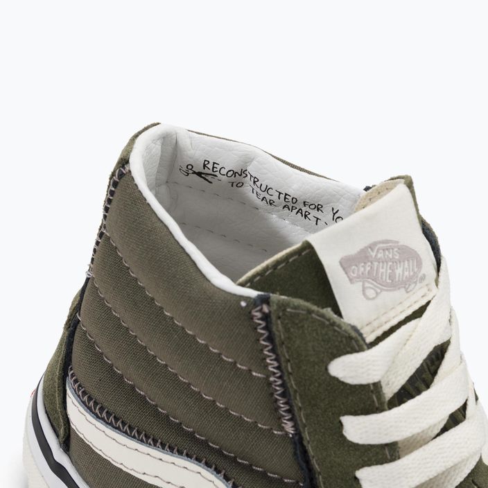 Obuv Vans SK8-Hi Reconstruct olive camo 8