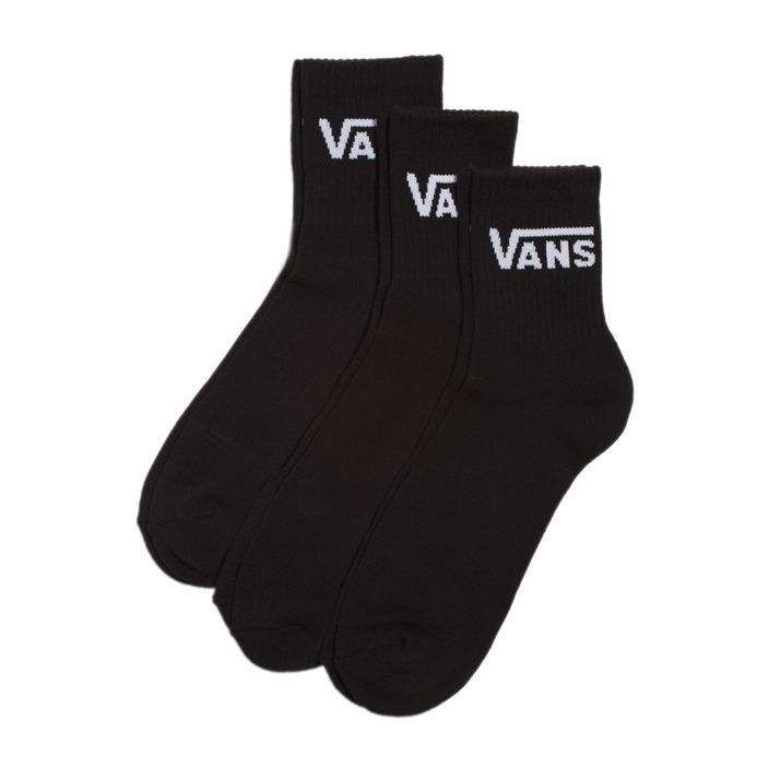 Pánske ponožky Vans Classic Half Crew 3 páry čierne 2