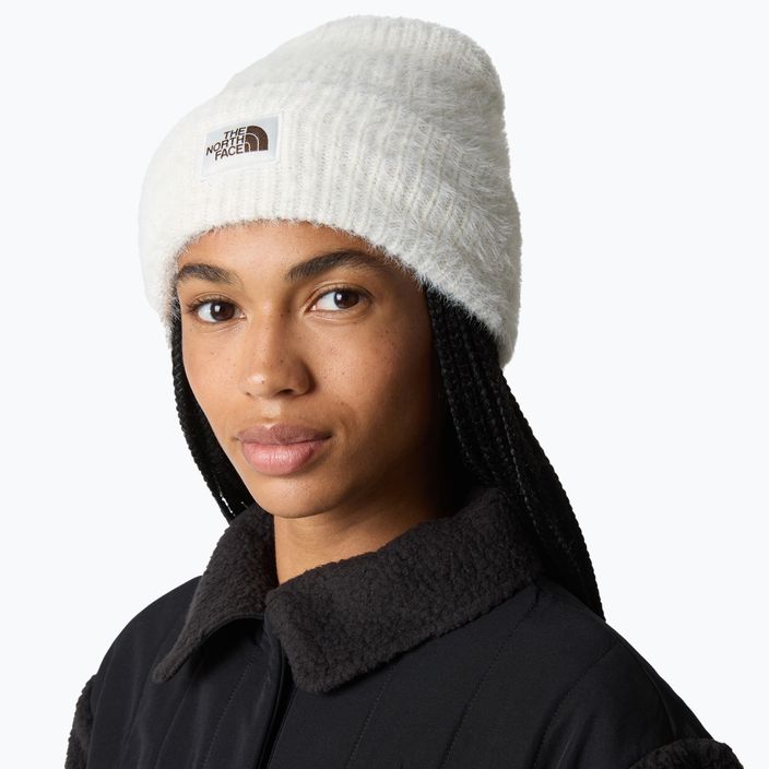 Dámska zimná čiapka The North Face Salty Bae Lined gardenia white 5