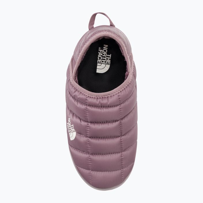 Pánske zimné papuče The North Face Thermoball Traction Mule V fawn gray/gardenia white 6
