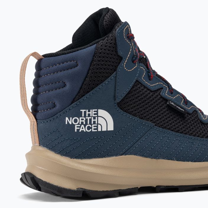 Detské trekové topánky The North Face Fastpack Hiker Mid Wp shady blue/white 9