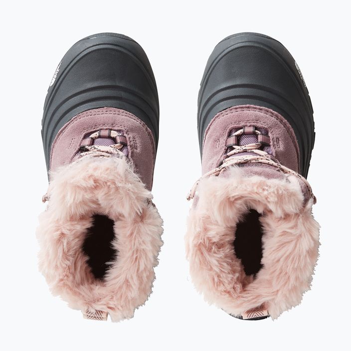 Detské snehové topánky The North Face Shellista V Lace Wp fawn grey/asphalt grey 10