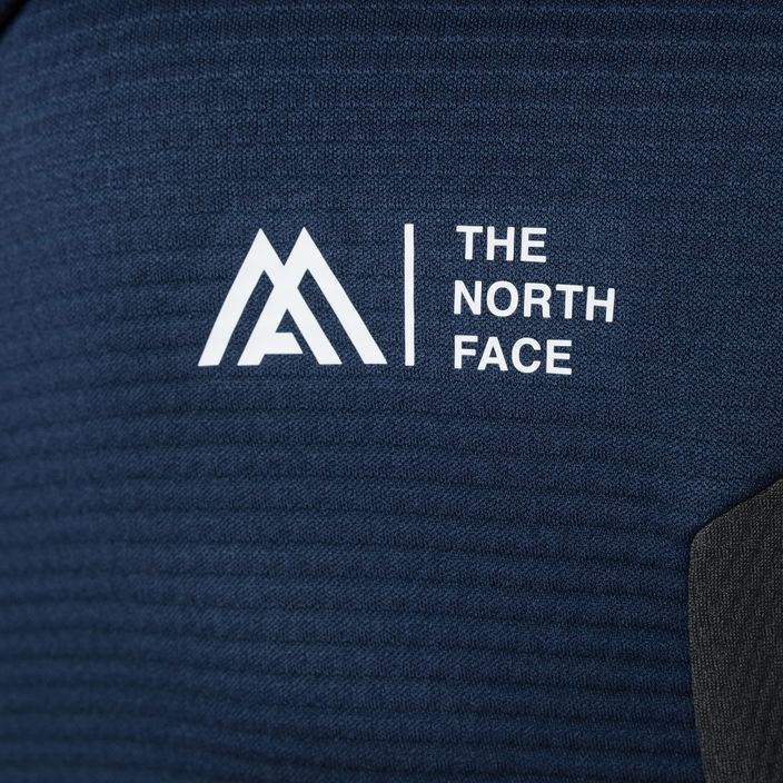 Pánska trekingová mikina The North Face Ma Full Zip Fleece shady blue/summit navy/asphalt grey 8