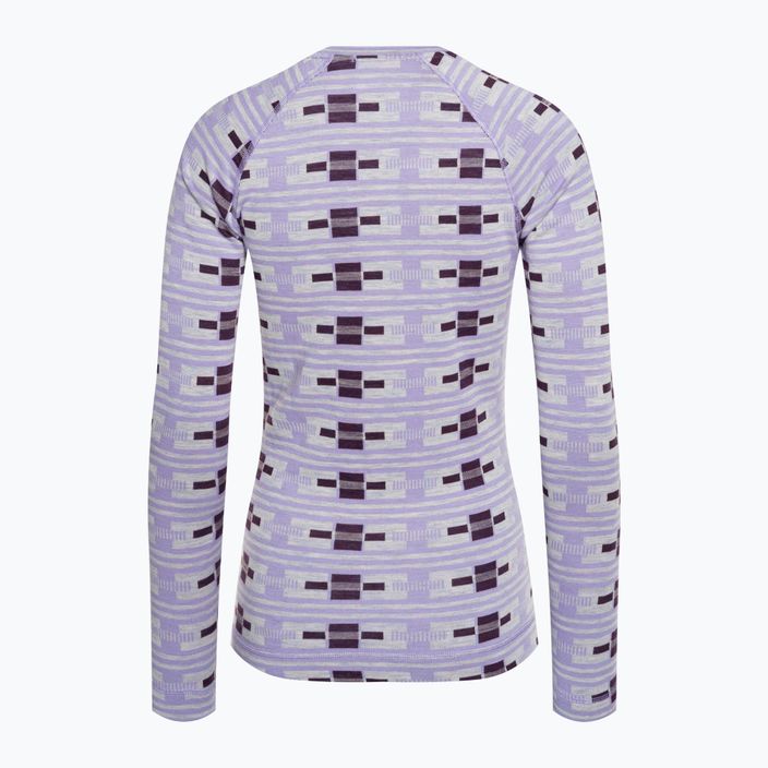 Dámske termoaktívne tričko Smartwool Merino 250 Baselayer Crew Boxed s dlhým rukávom violet flirt with me 4