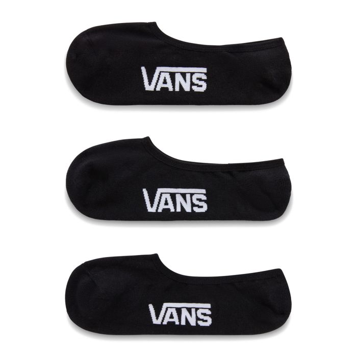 Pánske ponožky Vans Classic No Show 3 páry čierne 2
