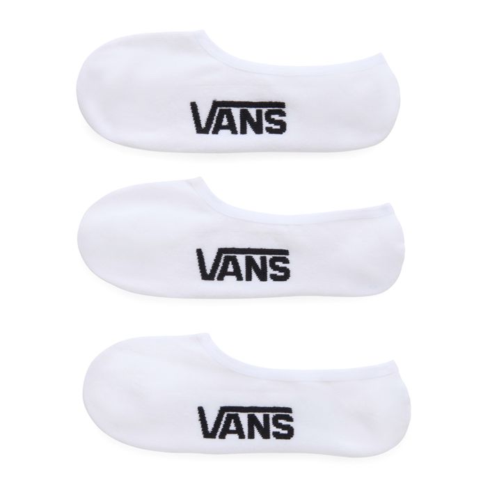 Pánske ponožky Vans Classic No Show 3 páry biele 2