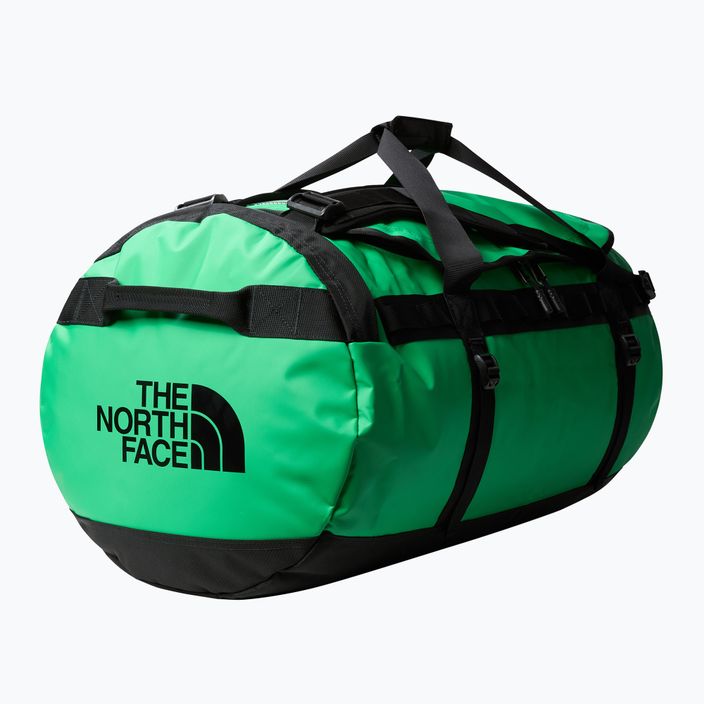 Cestovná taška The North Face Base Camp Duffel L 95 l optic emerald/black