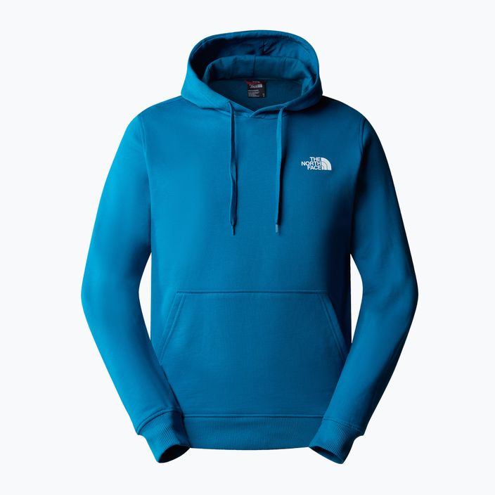 Pánska mikina The North Face Simple Dome Hoodie adriatic blue