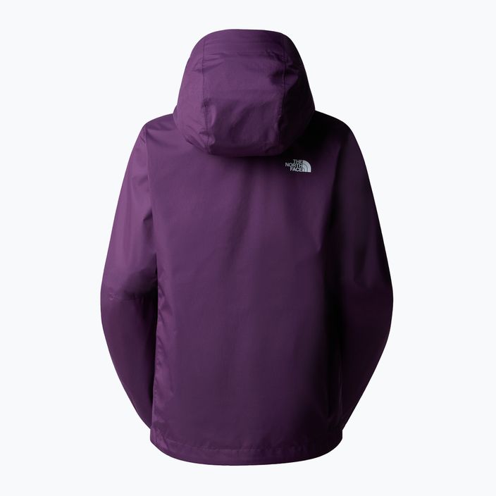 Dámska bunda do dažďa The North Face Quest black currant purple 2