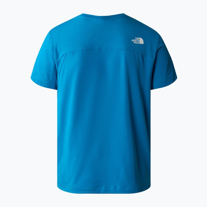Pánske tričko The North Face Lightning Alpine skyline blue 2