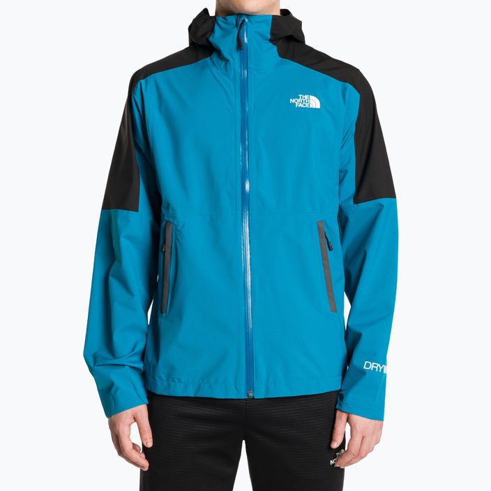 Pánska bunda do dažďa The North Face Sheltered Creek 2,5 L adriatic blue/black