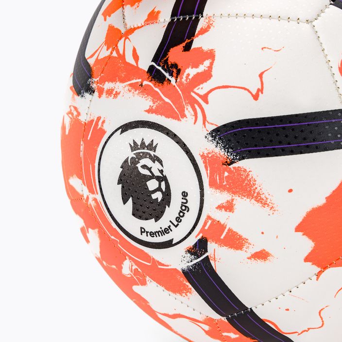 Futbalová lopta Nike Premier League Pitch biela/celkom oranžová/čierna veľkosť 5 3