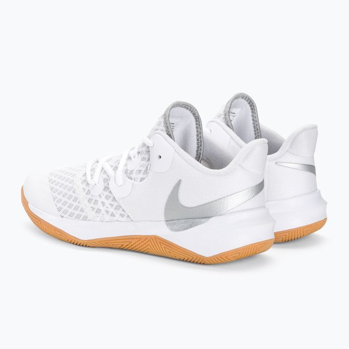 Volejbalová obuv Nike Zoom Hyperspeed Court SE white/metallic silver rubber 3