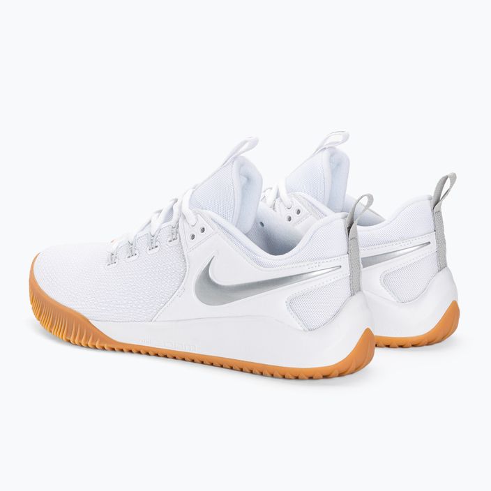 Volejbalová obuv Nike Air Zoom Hyperace 2 LE white/metallic silver white 3