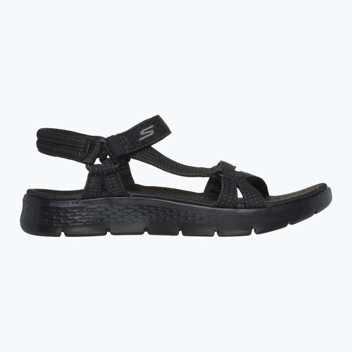 Dámske sandále SKECHERS Go Walk Flex Sublime black 9