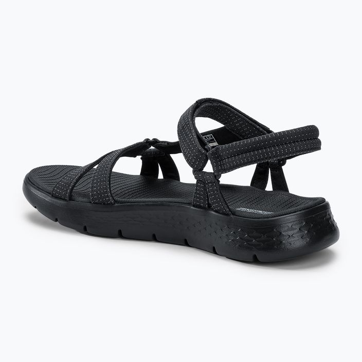 Dámske sandále SKECHERS Go Walk Flex Sublime black 3
