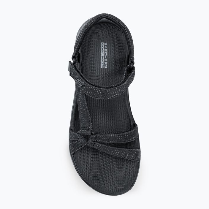 Dámske sandále SKECHERS Go Walk Flex Sublime black 5
