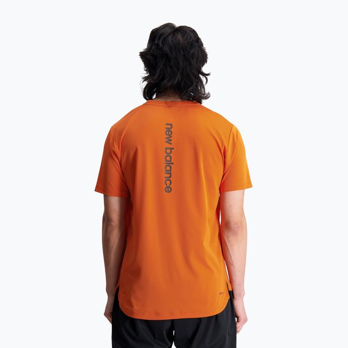 Pánske bežecké tričko New Balance Impact Run AT N-Vent cayenne 2