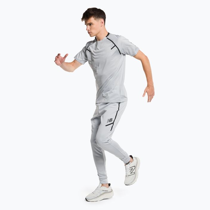 Pánske futbalové tréningové tričko New Balance Tenacity modré MT23145LAN 2