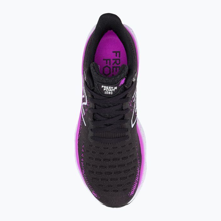 New Balance Fresh Foam 1080 v12 black/purple dámska bežecká obuv 6