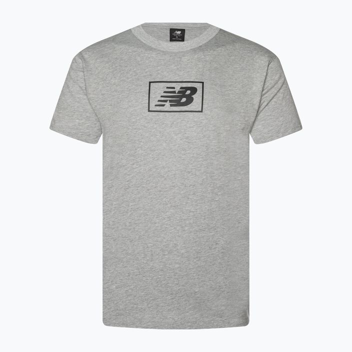 Pánske tričko New Balance Essentials Logo v šedej farbe 4