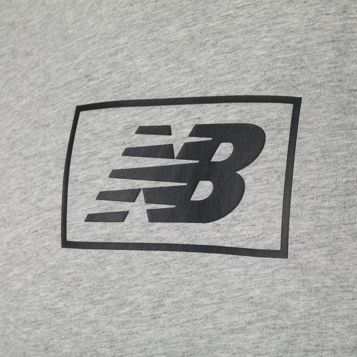 Pánske tričko New Balance Essentials Logo v šedej farbe 6