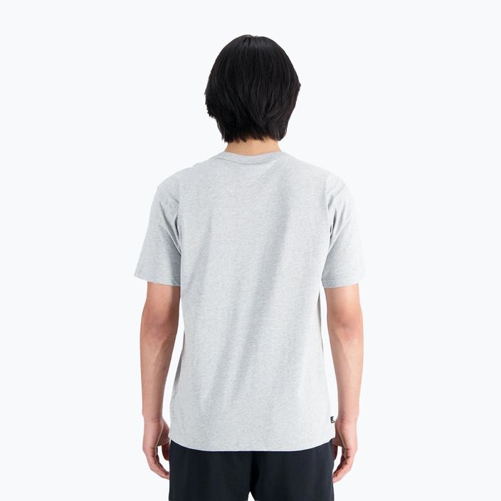Pánske tričko New Balance Essentials Logo v šedej farbe 2