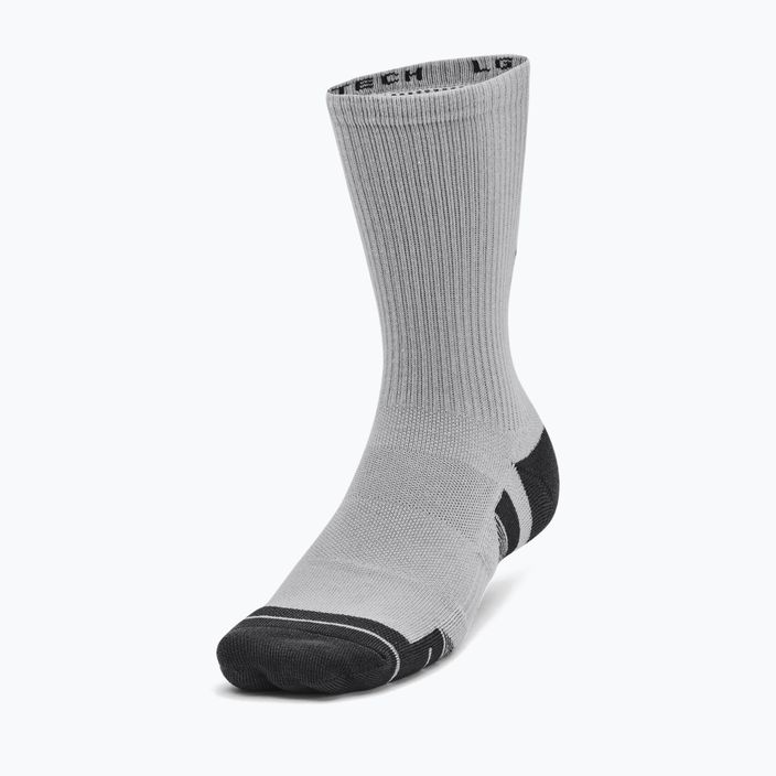 Ponožky Under Armour Performance Tech 3pk Crew mod gray/white/jet gray 11