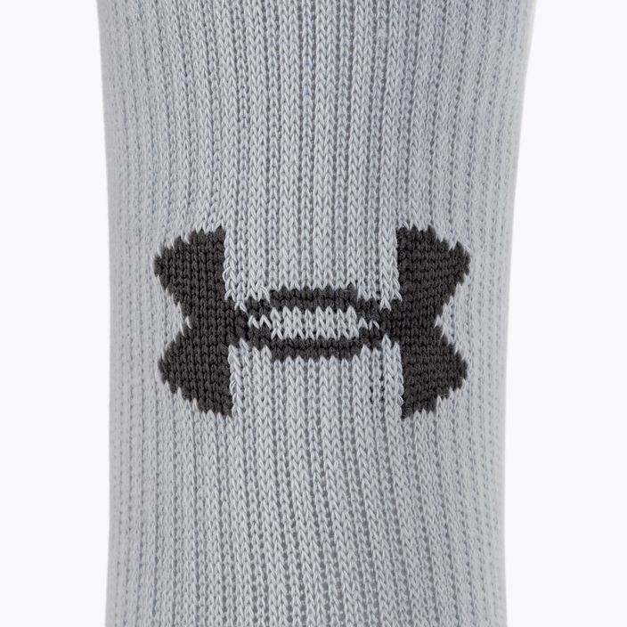 Ponožky Under Armour Performance Tech 3pk Crew mod gray/white/jet gray 8