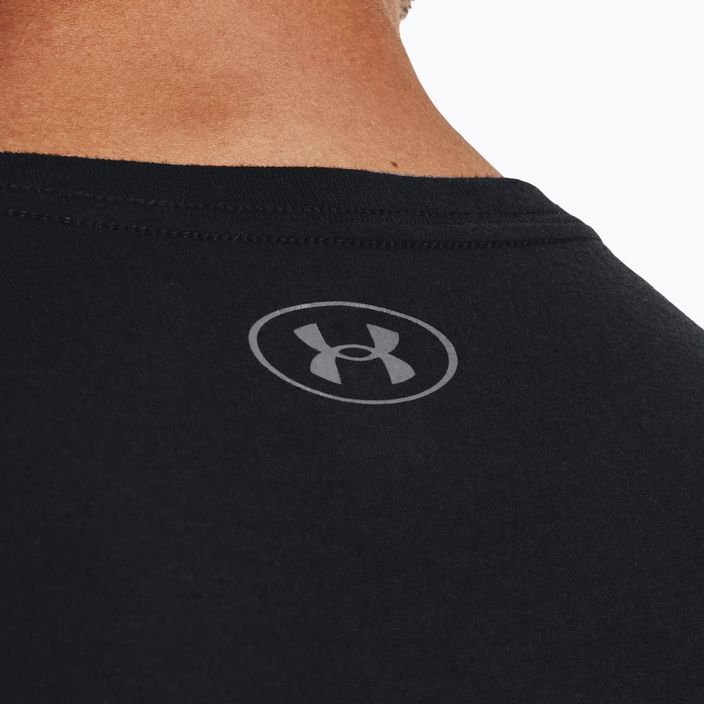 Pánske tričko Under Armour Big Logo Fill black/pitch gray/halo gray 3