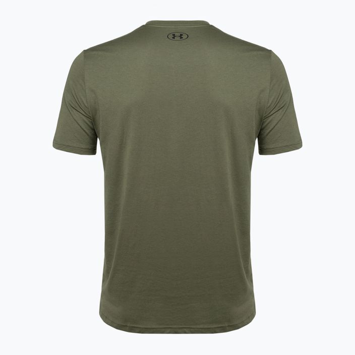 Pánske tričko Under Armour Sportstyle Logo marine od green// black 5