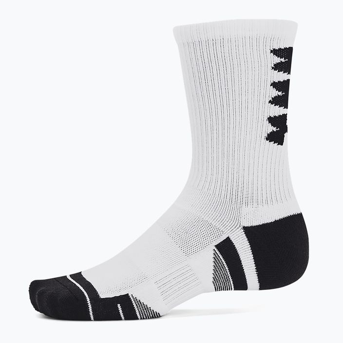 Ponožky Under Armour Tech Nov Crew 3P white/white/black 3