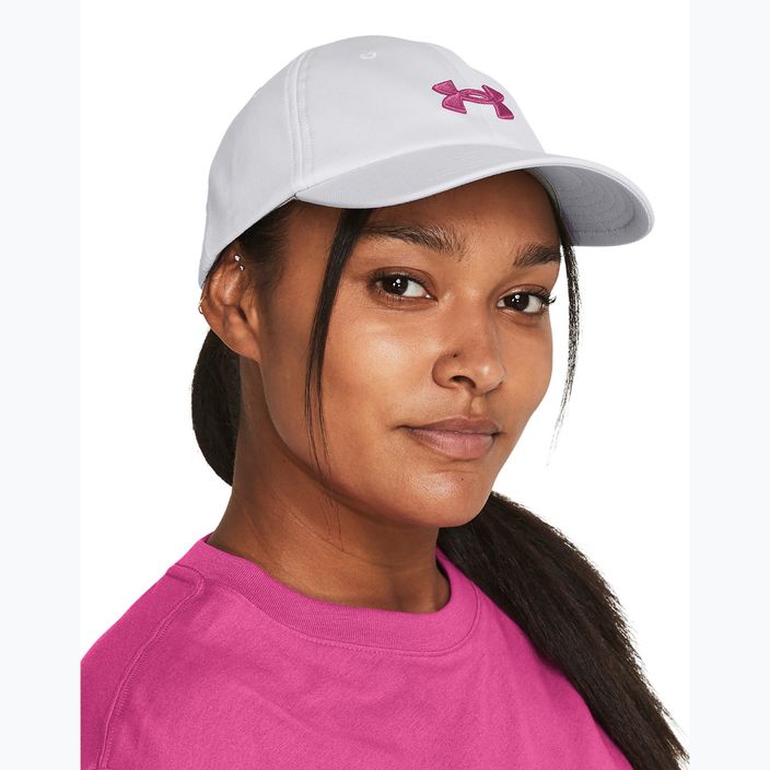 Šiltovka dámska Under Armour Blitzing Adj halo gray/astro pink 3