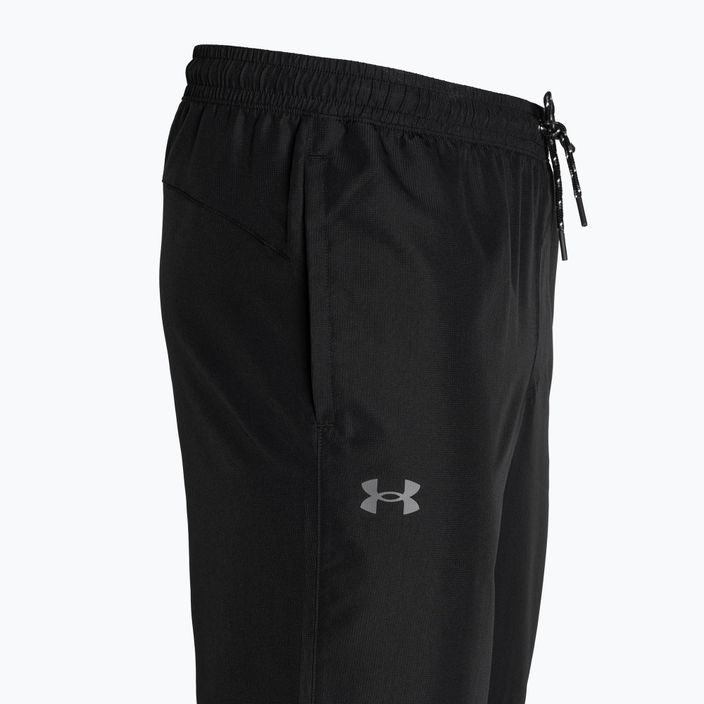 Pánske teplákové nohavice Under Armour Legacy Windbreaker black/castlerock 9