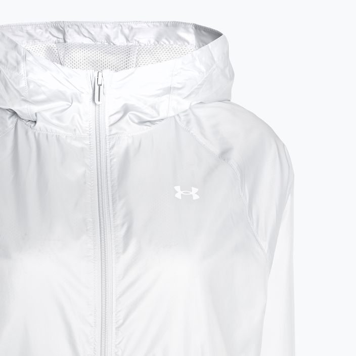 Dámska vetrovka Under Armour Sport Windbreaker halo gray/white 5