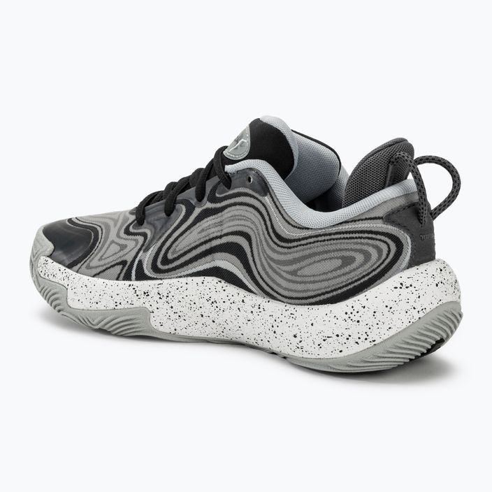 Basketbalová obuv Under Armour Spawn 6 mod gray/black/black 3
