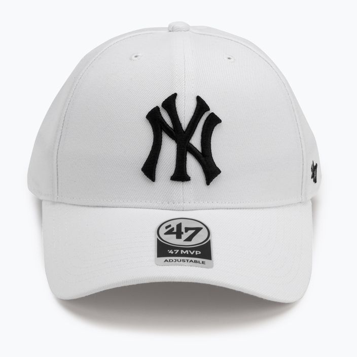 47 Značka MLB New York Yankees MVP SNAPBACK biela baseballová čiapka 4