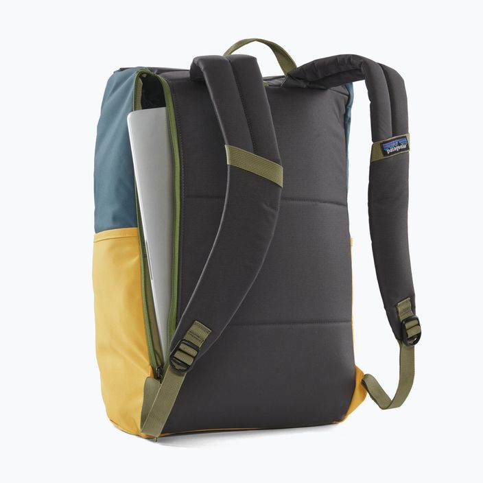 Patagonia Fieldsmith Roll Top Batoh 30 l surf žltá/abalónová modrá 5