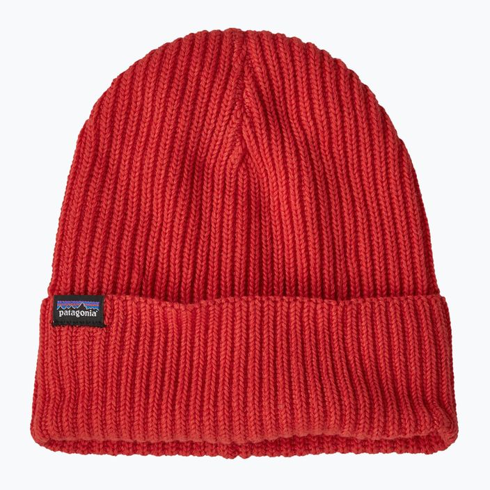 Zimná čiapka Patagonia Fishermans Rolled Beanie madder red