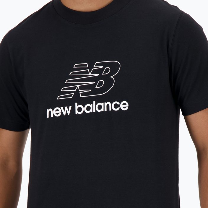 Pánske tričko New Balance Graphic V Flying black 4