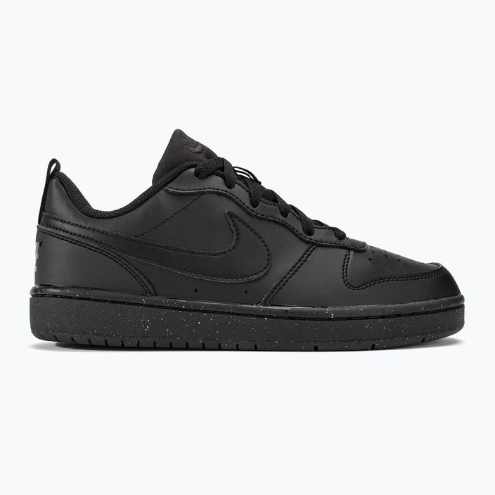 Dámske topánky Nike Court Borough Low Recraft black/black/black 2