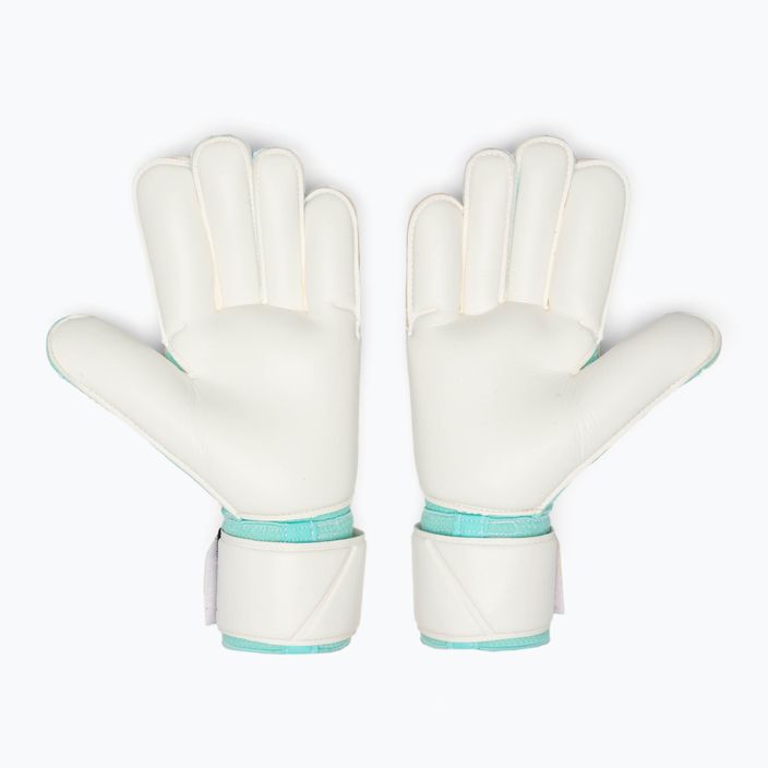 Brankárske rukavice Nike Grip 3 black/hyper turquoise/white 2