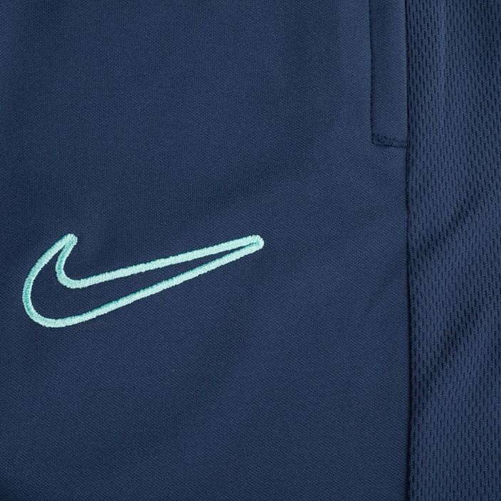 Pánske futbalové nohavice Nike Dri-Fit Academy midnight navy/midnight navy/hyper turquoise 3